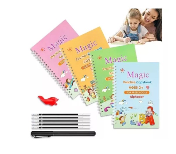 Miniatura 3 de Set Libro x4 De Caligrafía Magico